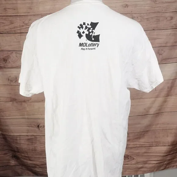 POWERBALL POWER CRUISE FLORAL SUNSET MO LOTTO MISSOURI TSHIRT SIZE XL - Picture 4 of 6